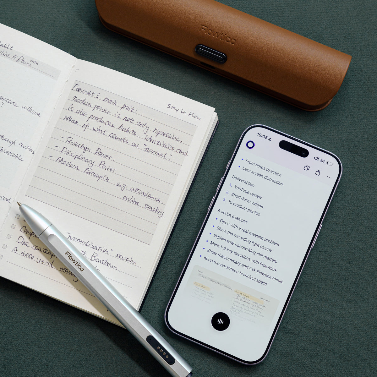Flowtica Scribe | World's First AI Pen