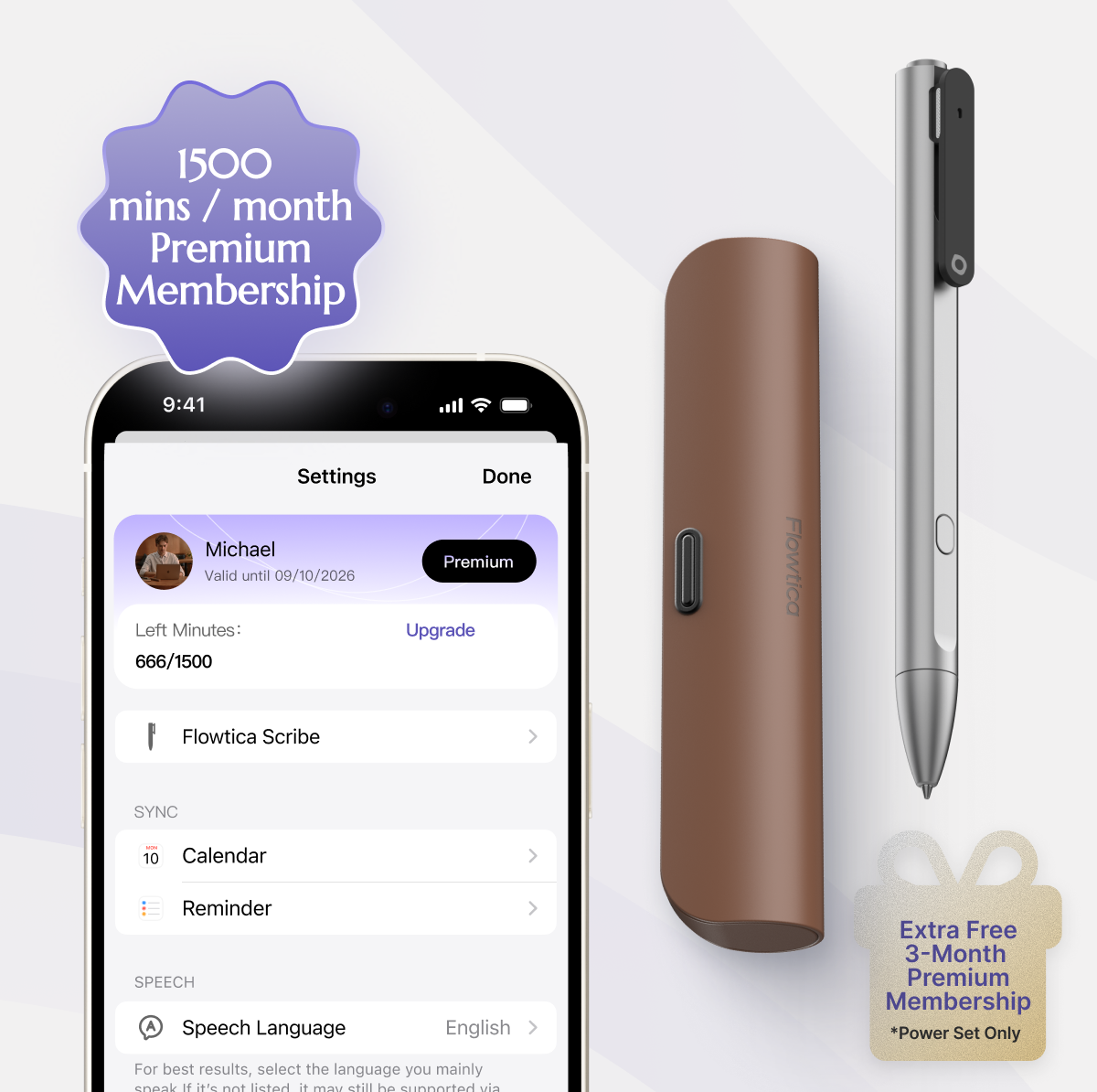 Flowtica Scribe smart pen for digital note-taking