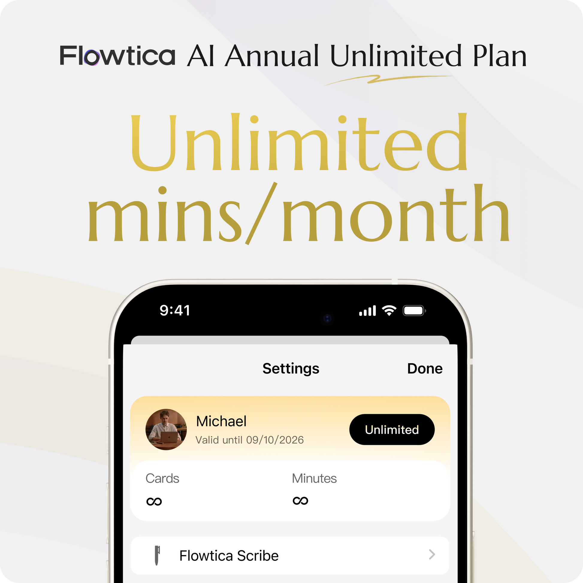 Flowtica AI Unlimited membership plan