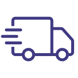 U.S. shipping truck icon