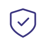 Warranty shield icon