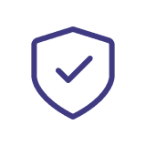 Warranty shield icon